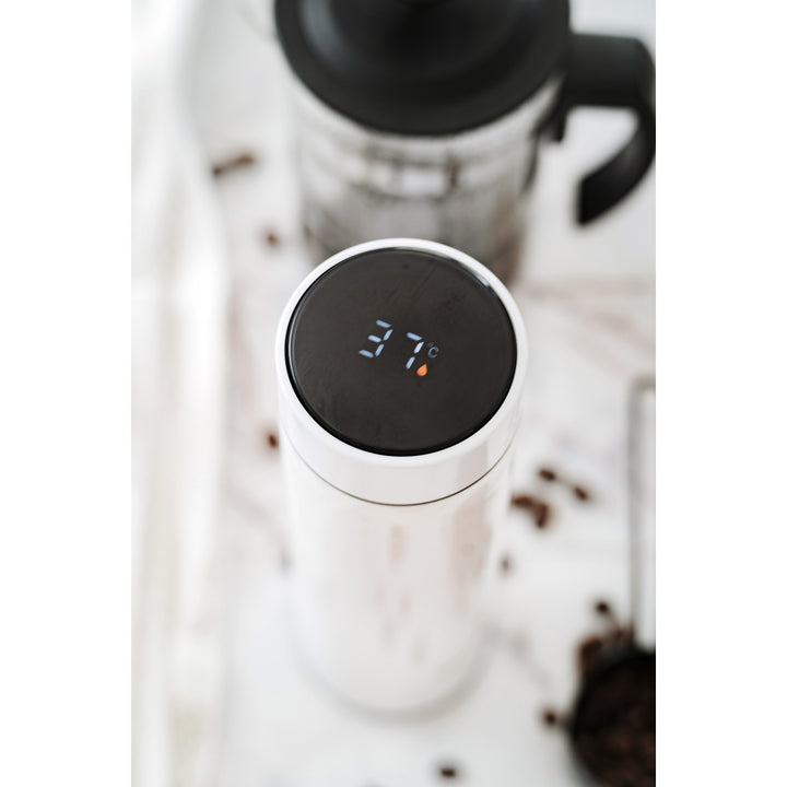 Adler termosz, LED érintőképernyő, 473 ml űrtartalom, fehér, AD 4506