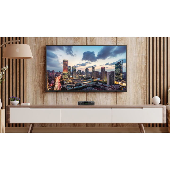 KM0550D DVB-T2 tuner-dekóder, H.265, HEVC, EPG, PVR, Timeshift, Kruger&Matz