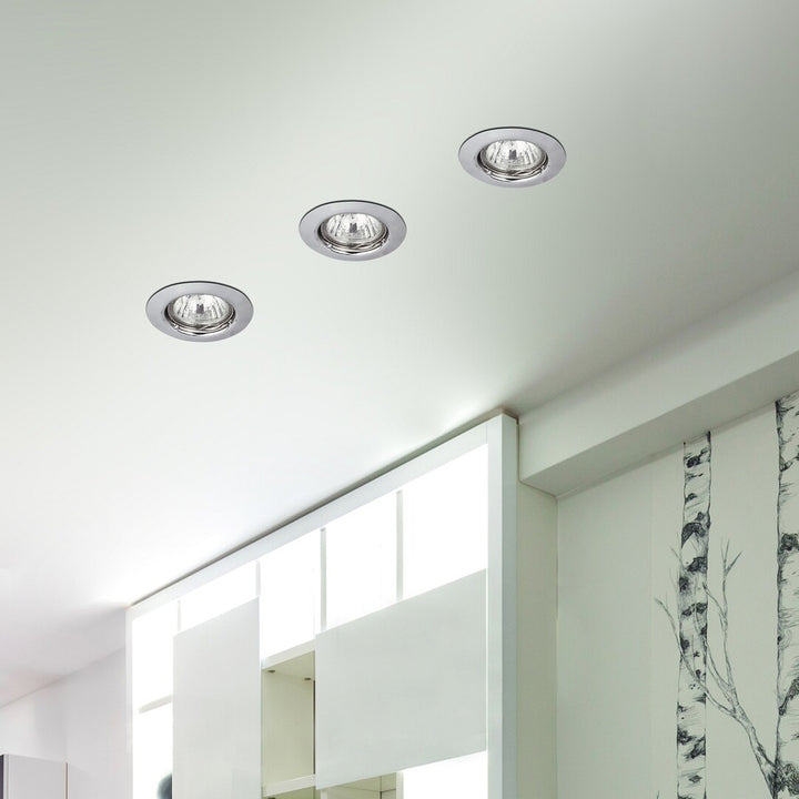 Rabalux rejtett lámpatest, IP20, króm, GU5.3, 12V, Spot Relight