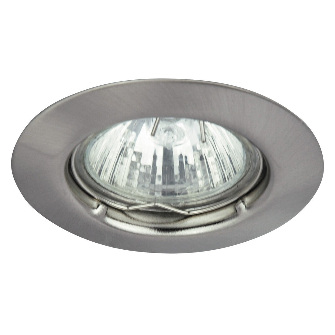 Süllyesztett IP20 króm szatén GU5.3 12V 1x MAX 50W