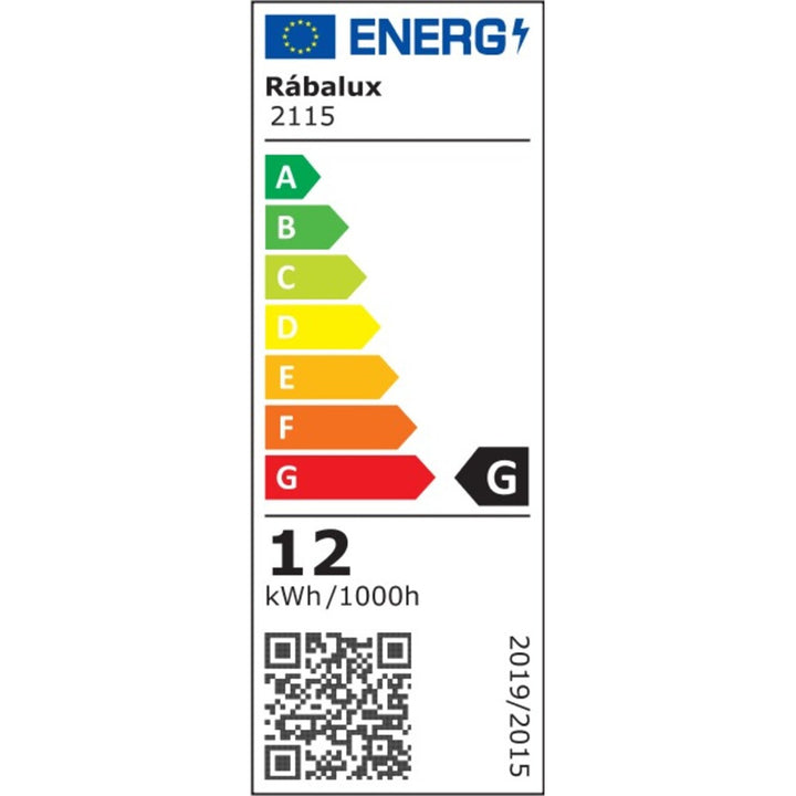 Rabalux fürdőszobai lámpa, 12W LED, IP44, krómozott kivitel, Levon