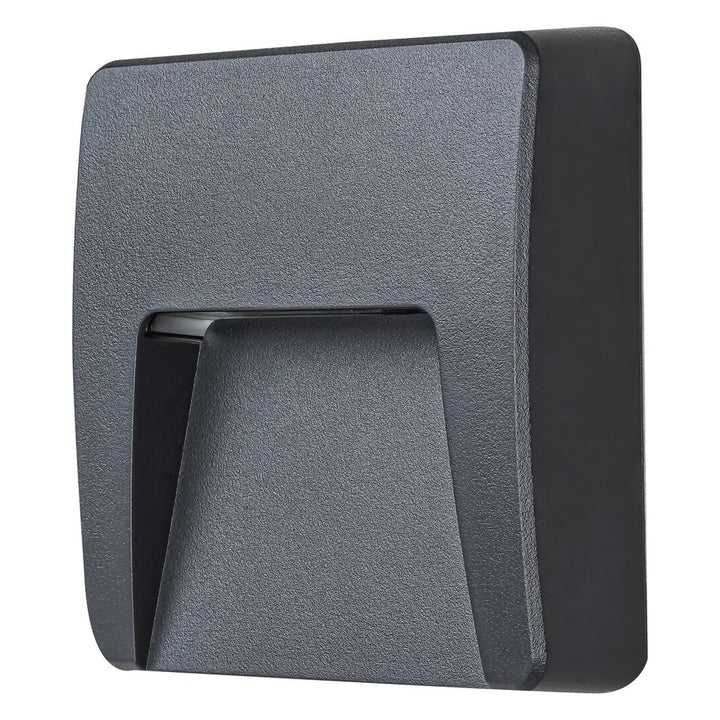 Rabalux fali lámpa, kültéri, IP65, LED 3W, antracit, Trento