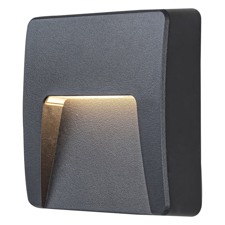 Rabalux fali lámpa, kültéri, IP65, LED 3W, antracit, Trento