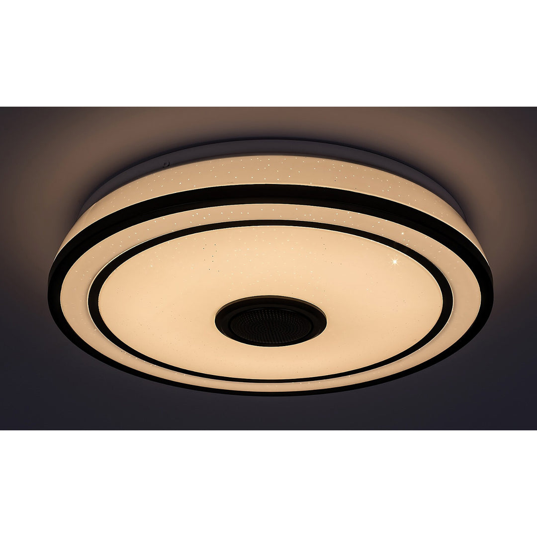 Lámpa sufitowa Rabalux, 24W LED, RGB, Bluetooth, időzítő, Nikolaus