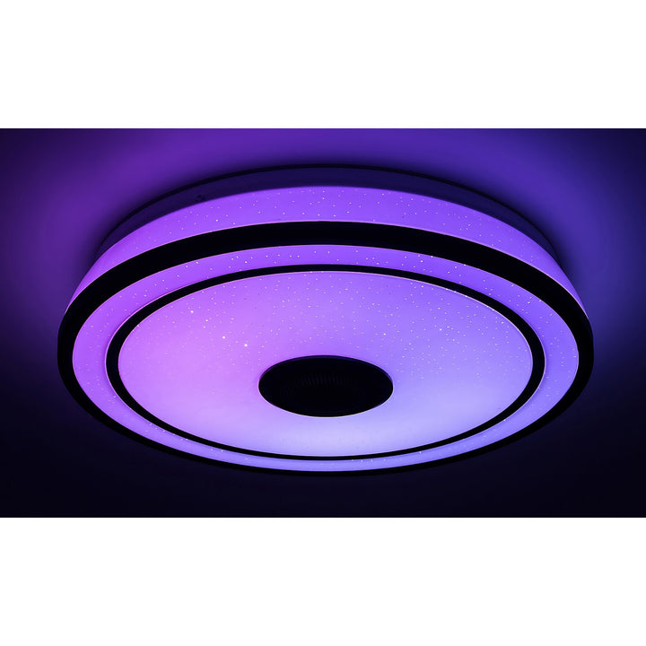 Lámpa sufitowa Rabalux, 24W LED, RGB, Bluetooth, időzítő, Nikolaus