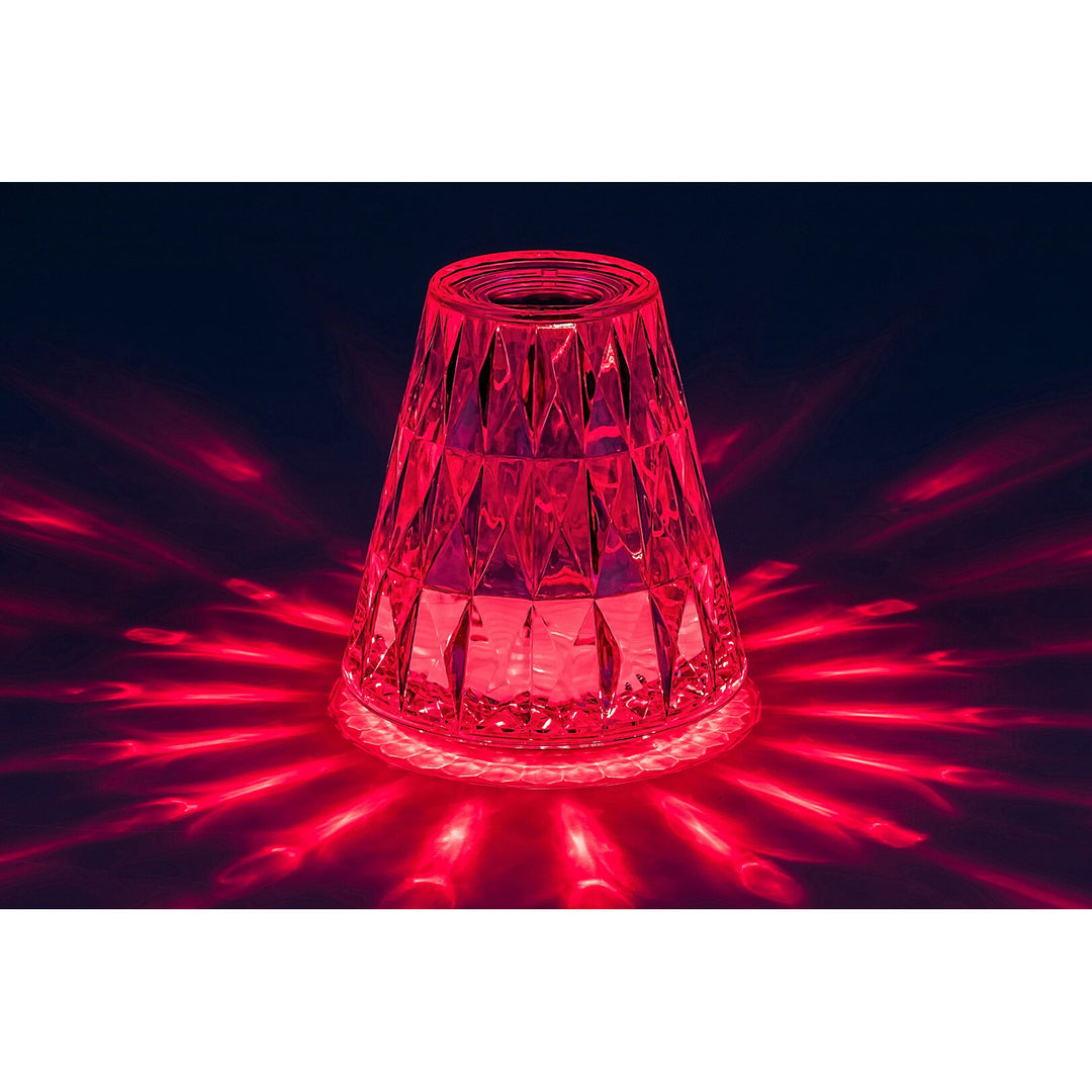 Rabaux dekoratív asztali lámpa, 2W LED, RGB, Siggy