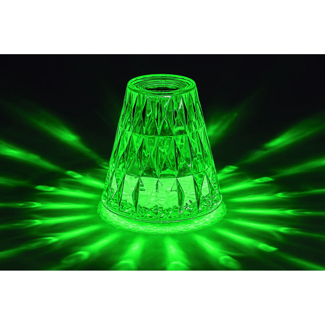 Rabaux dekoratív asztali lámpa, 2W LED, RGB, Siggy
