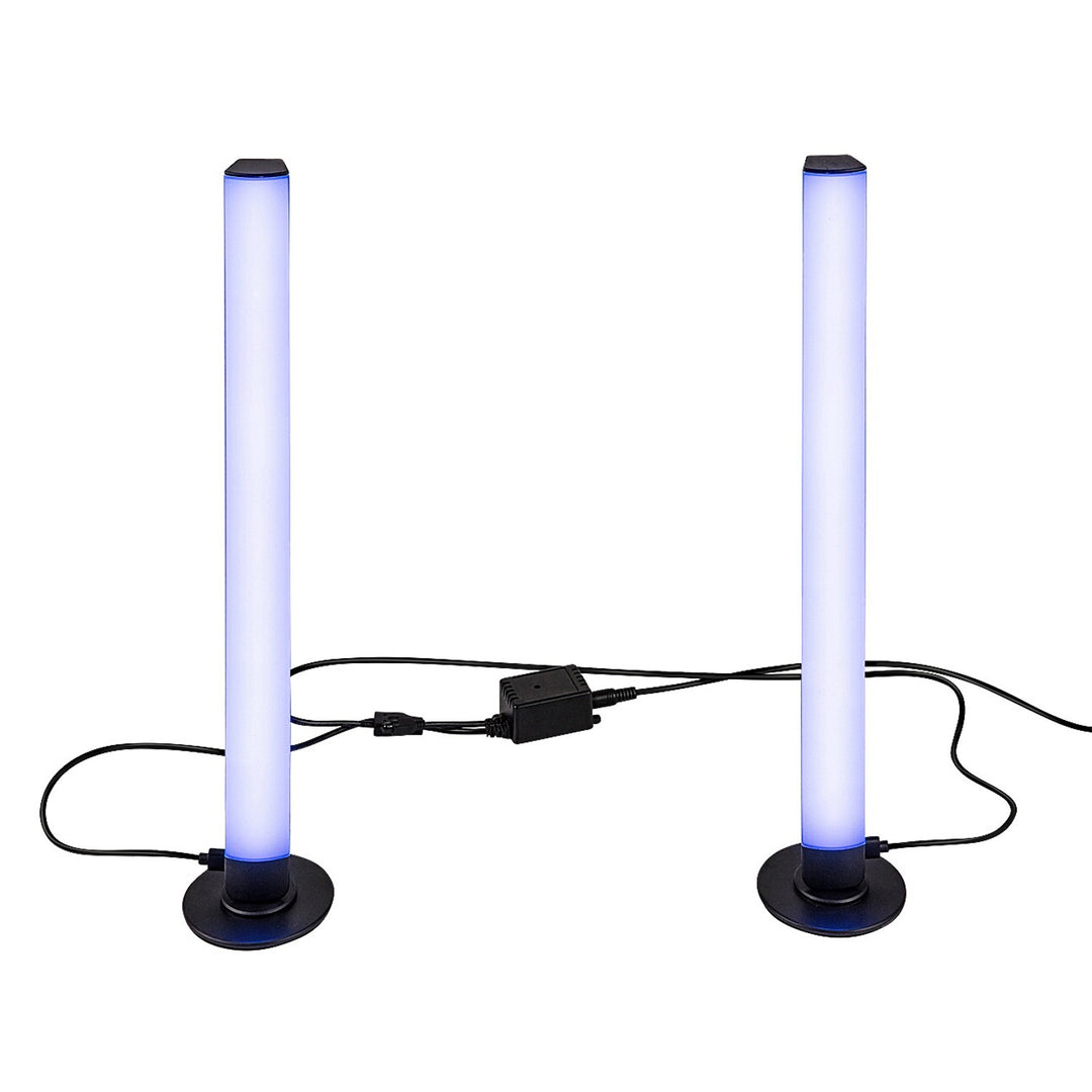 Rabalux állólámpa, állólámpa, 5W LED, RGB, fekete, Paco