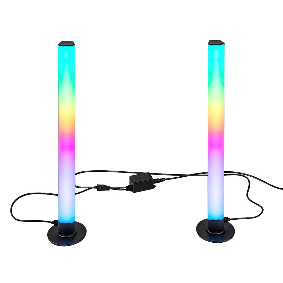 Rabalux állólámpa, állólámpa, 5W LED, RGB, fekete, Paco