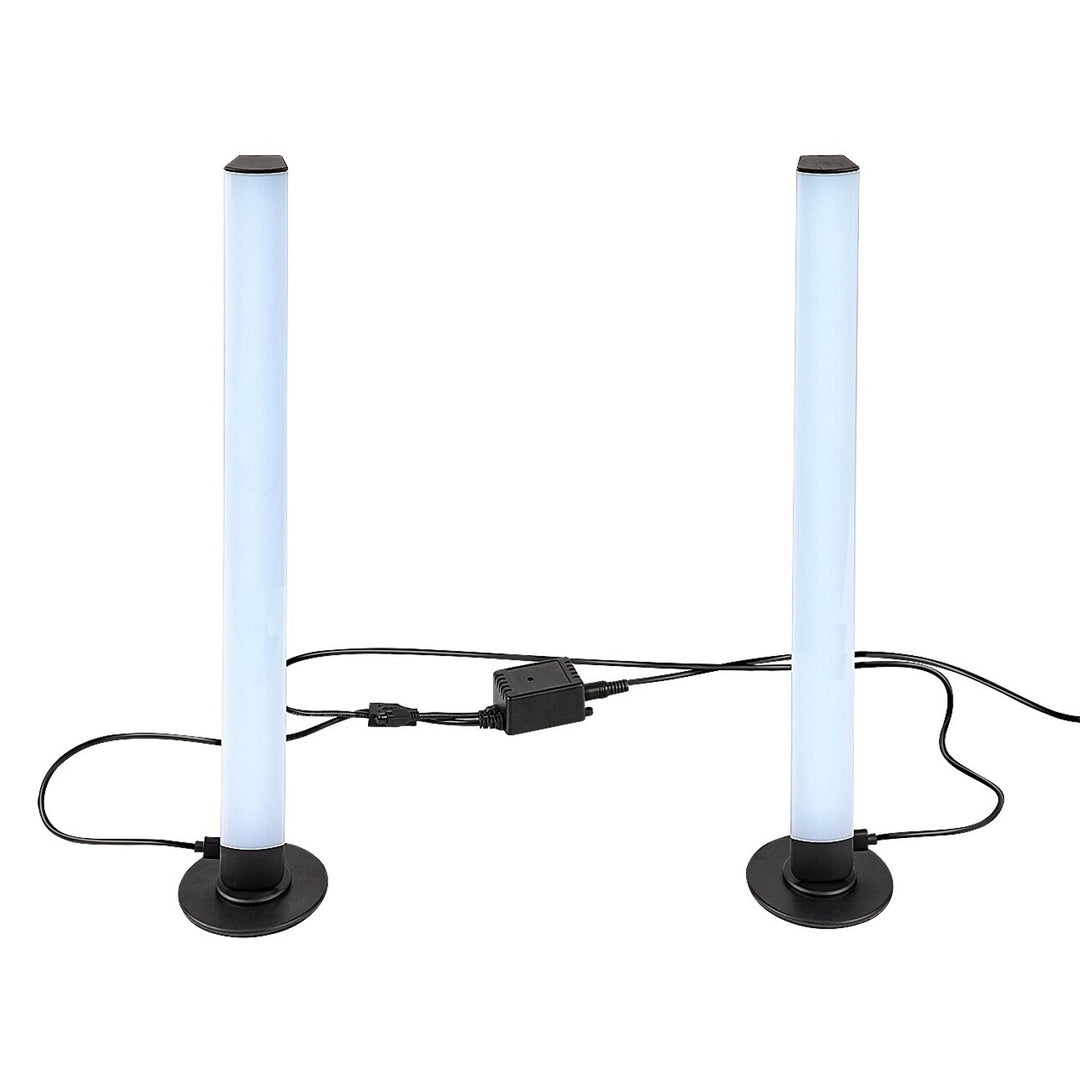 Rabalux állólámpa, állólámpa, 5W LED, RGB, fekete, Paco