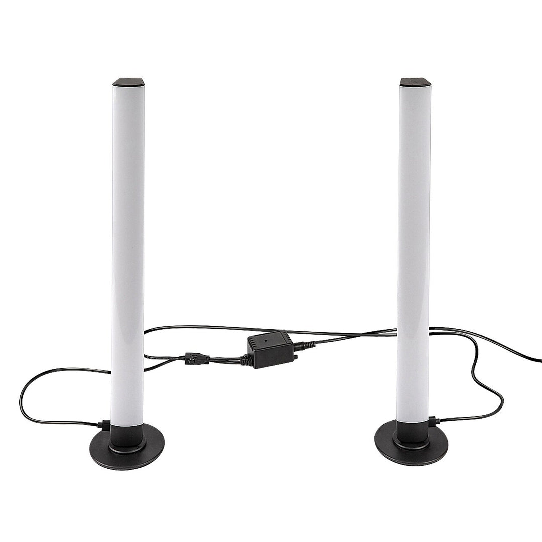 Rabalux állólámpa, állólámpa, 5W LED, RGB, fekete, Paco