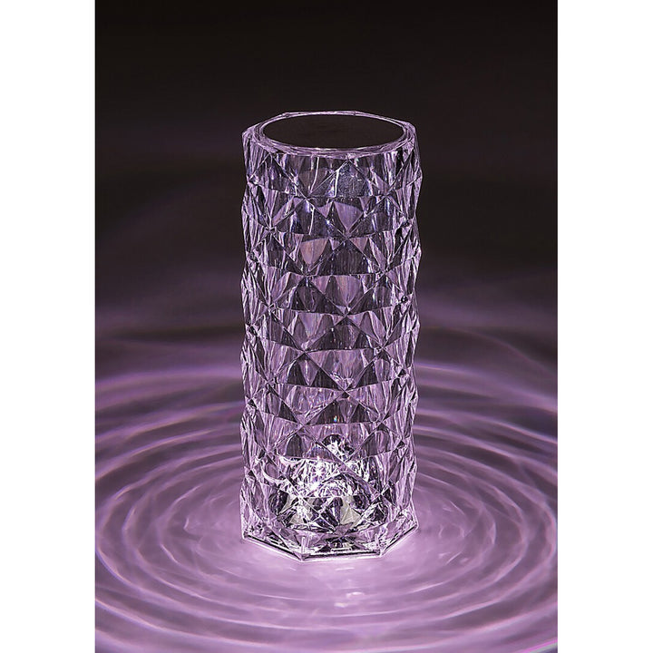 Rabaux dekorációs lámpa, kristály, 1,5W LED, RGB, Siggy