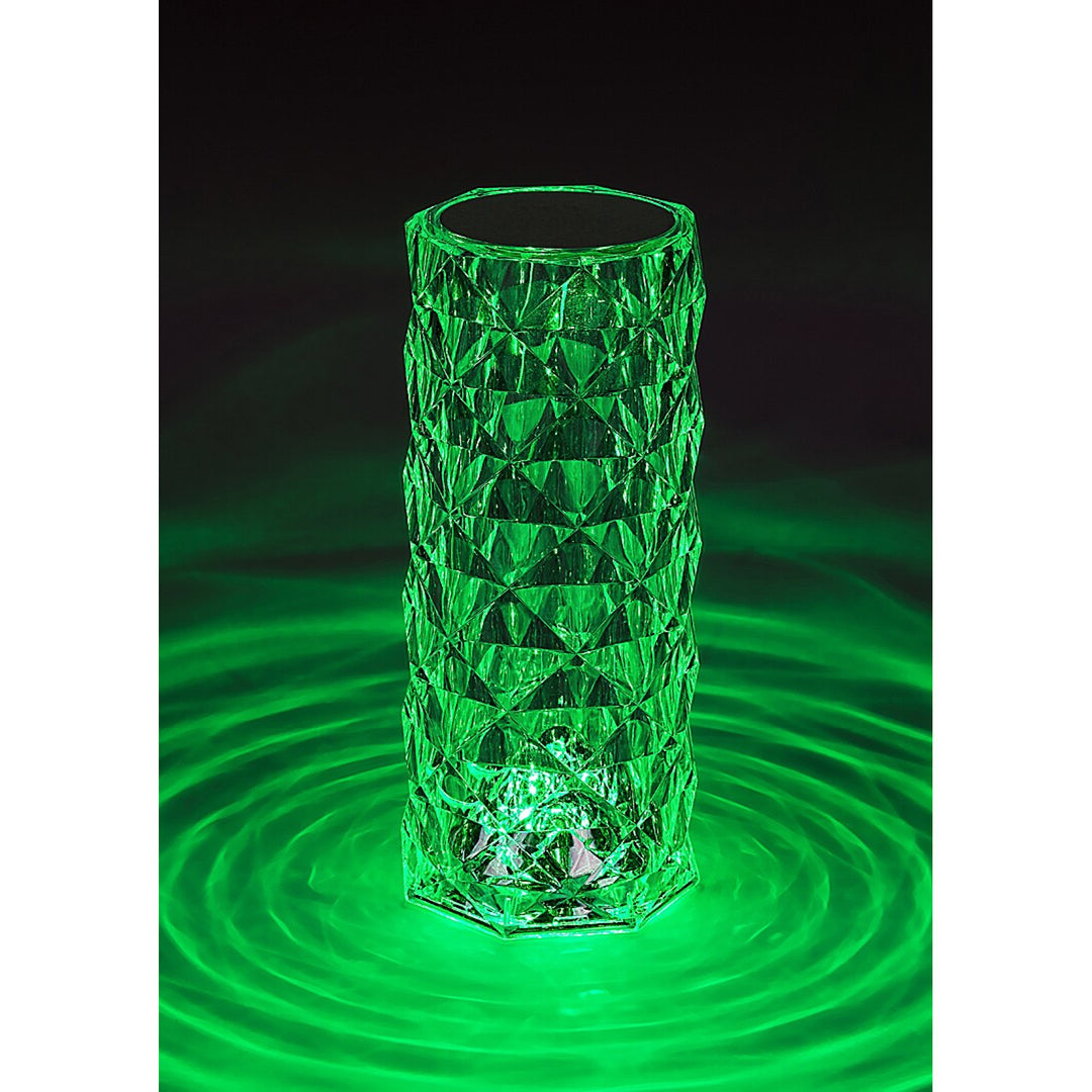 Rabaux dekorációs lámpa, kristály, 1,5W LED, RGB, Siggy