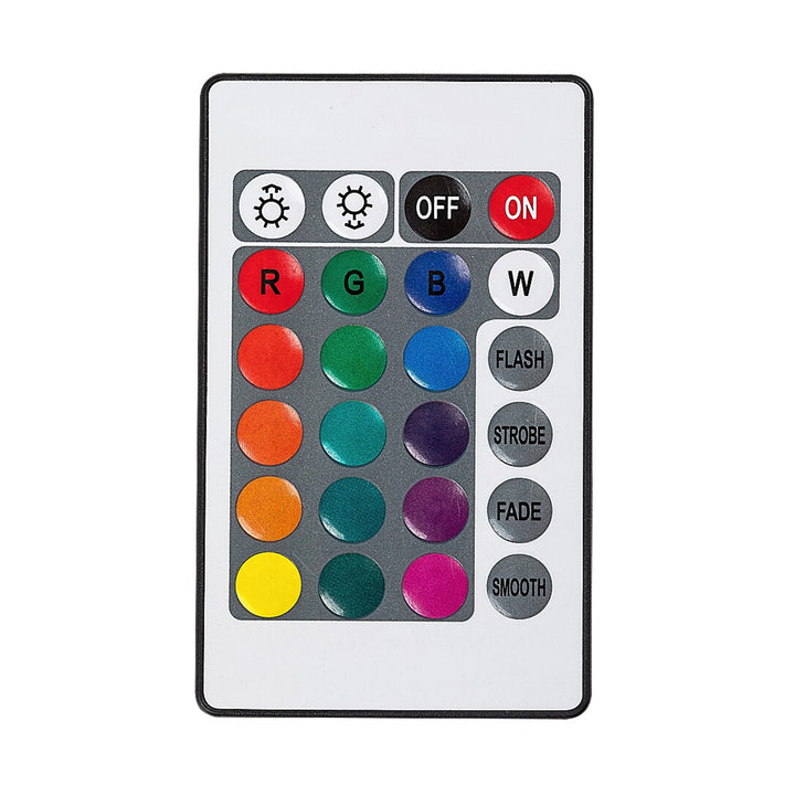 Rabaux dekorációs lámpa, kristály, 1,5W LED, RGB, Siggy