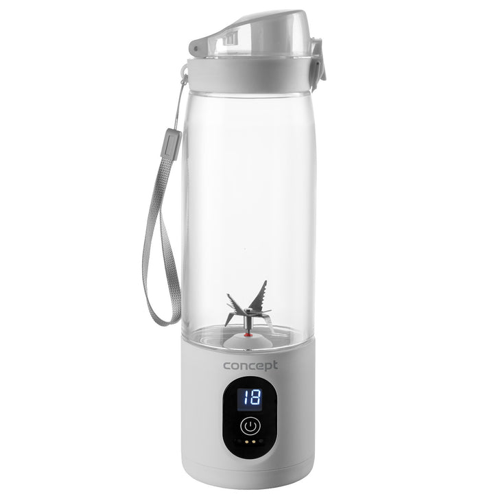 Concept személyi turmixgép, 600 ml, Li-Ion akkumulátor, fehér, FitMaker SM4000
