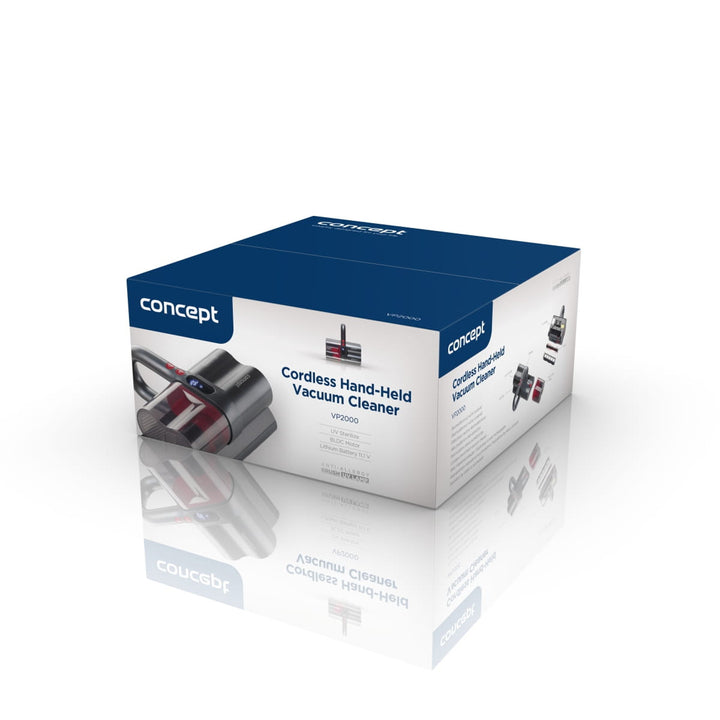 Concept kézi porszívó, UV-C sterilizáló lámpa, 11,1 V, 120 W, VP2000