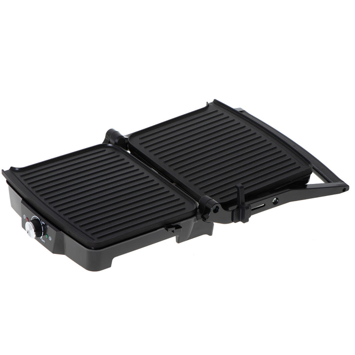 Camry elektromos grill, nagy felület 28x23 cm, hőmérséklet-szabályozás, maximális teljesítmény 2500 W, CR 3053