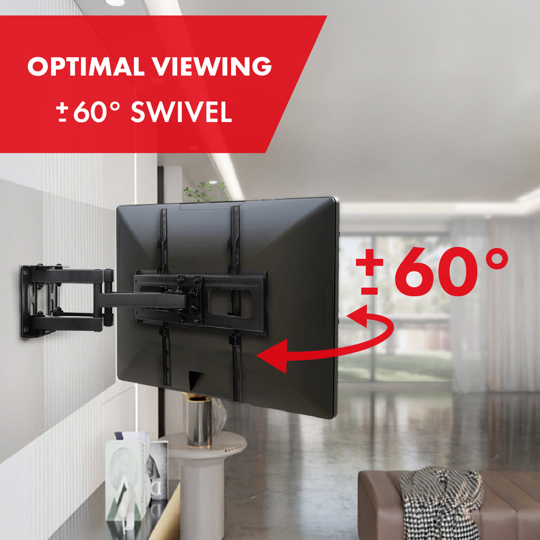 Maclean MC-788 32-75" VESA 400x400 TV-konzol Fekete