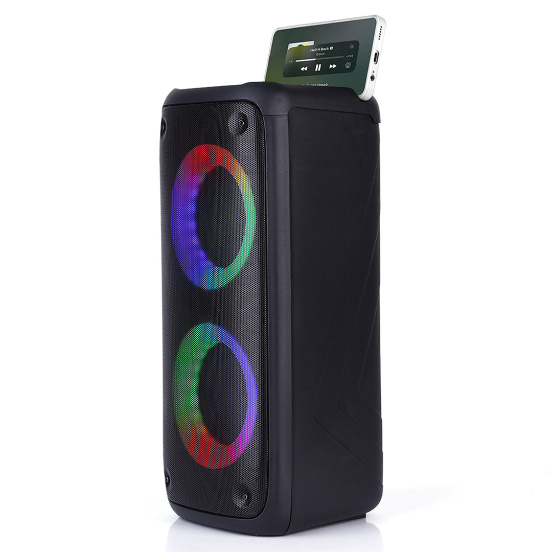 Media-Tech hordozható hangszóró, karaoke, Bluetooth 5.0, 1000W, MT3181
