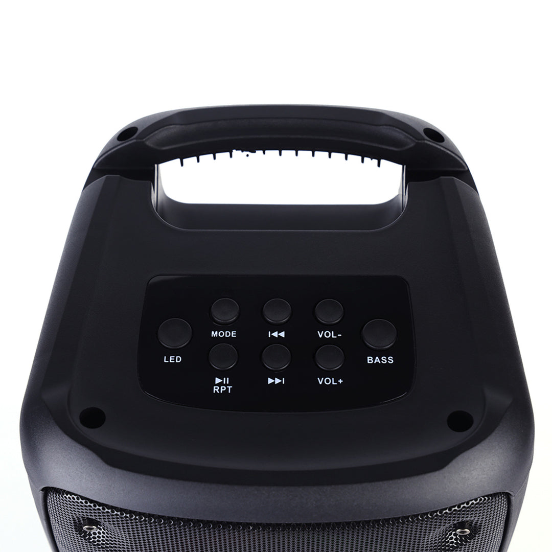 Media-Tech hordozható hangszóró, karaoke, Bluetooth 5.0, 1000W, MT3181