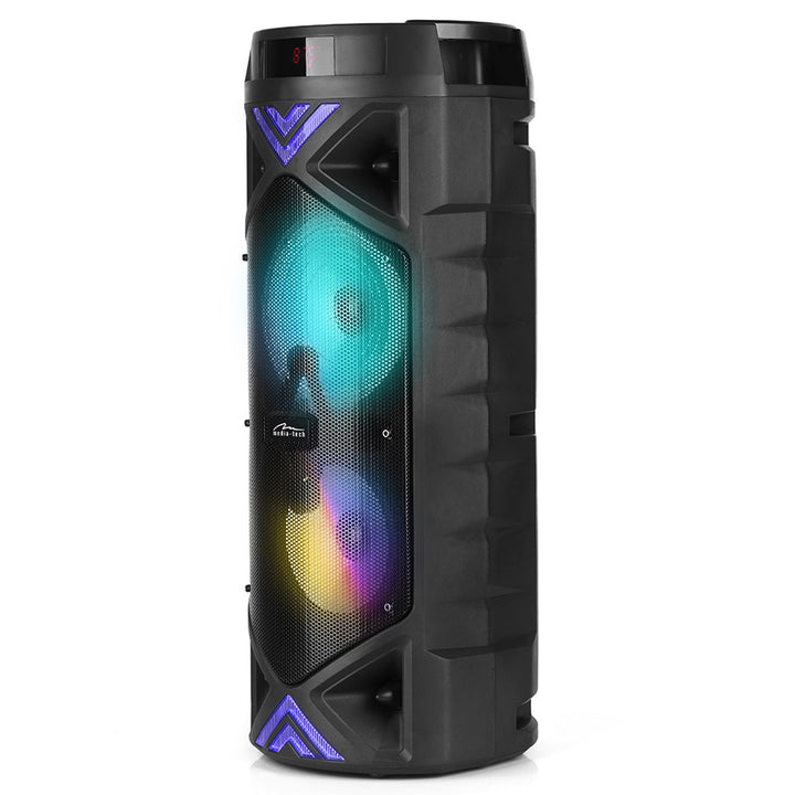 Media-Tech hordozható hangszóró, karaoke, Bluetooth 5.0, 1400W, MT3182