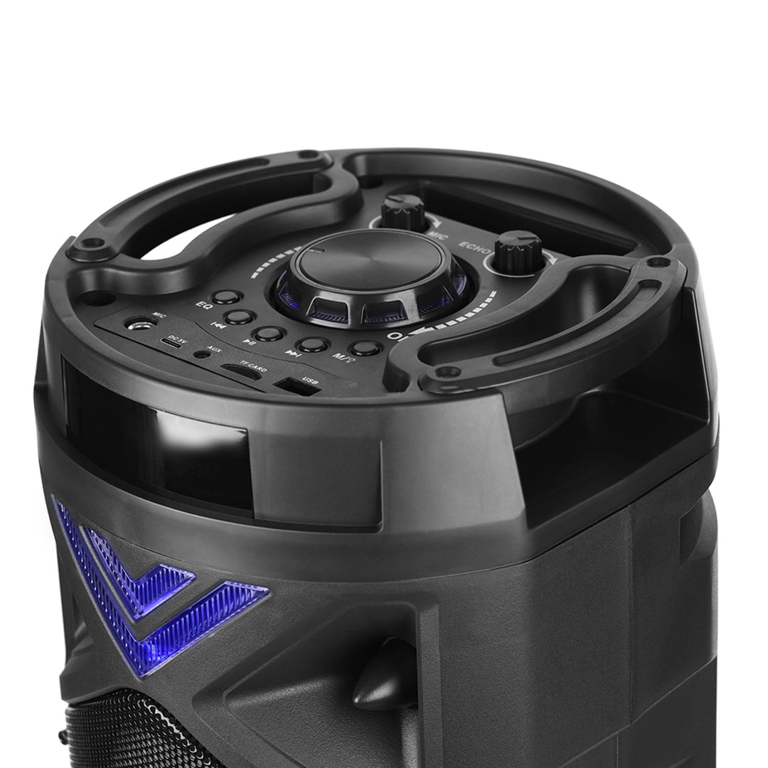 Media-Tech hordozható hangszóró, karaoke, Bluetooth 5.0, 1400W, MT3182