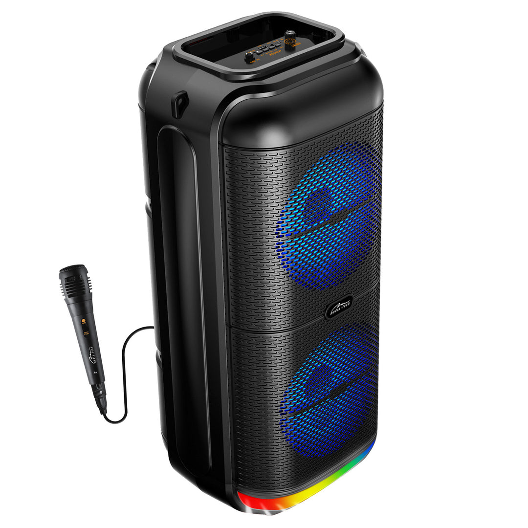 Media-Tech hordozható hangszóró, karaoke, Bluetooth 5.3, 900W, MT3183