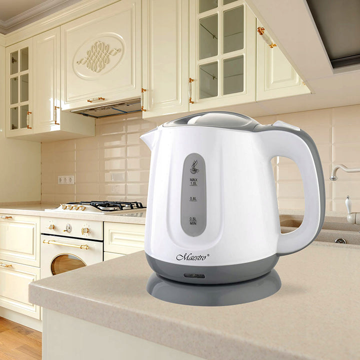 Maestro vízforraló, 1100W, 1l, szürke, MR-013