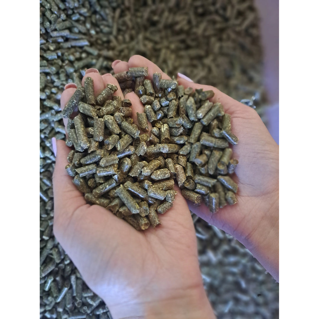 Fűgolyó, lóeledel, a tavak földjéről származó fűből, 15 kg-os zsákokban