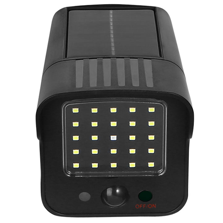 Napelemes kamera, villogó LED, mozgásérzékelő, LED világítás, ingyenes matrica, SOL1803S, 4 db