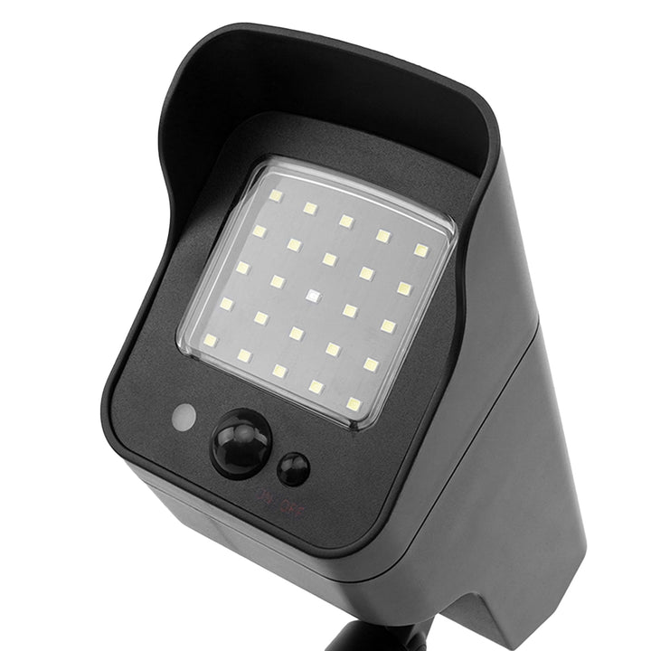 Napelemes kamera, villogó LED, mozgásérzékelő, LED világítás, ingyenes matrica, SOL1803S, 4 db