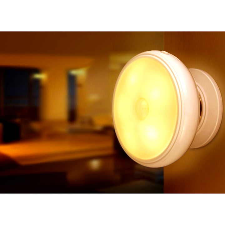LED lámpa Maclean mozgásérzékelővel, mágnessel, háttérvilágítással, fénymódok: folyamatos, PIR érzékelő, 3xAA, MCE223, 2 db.