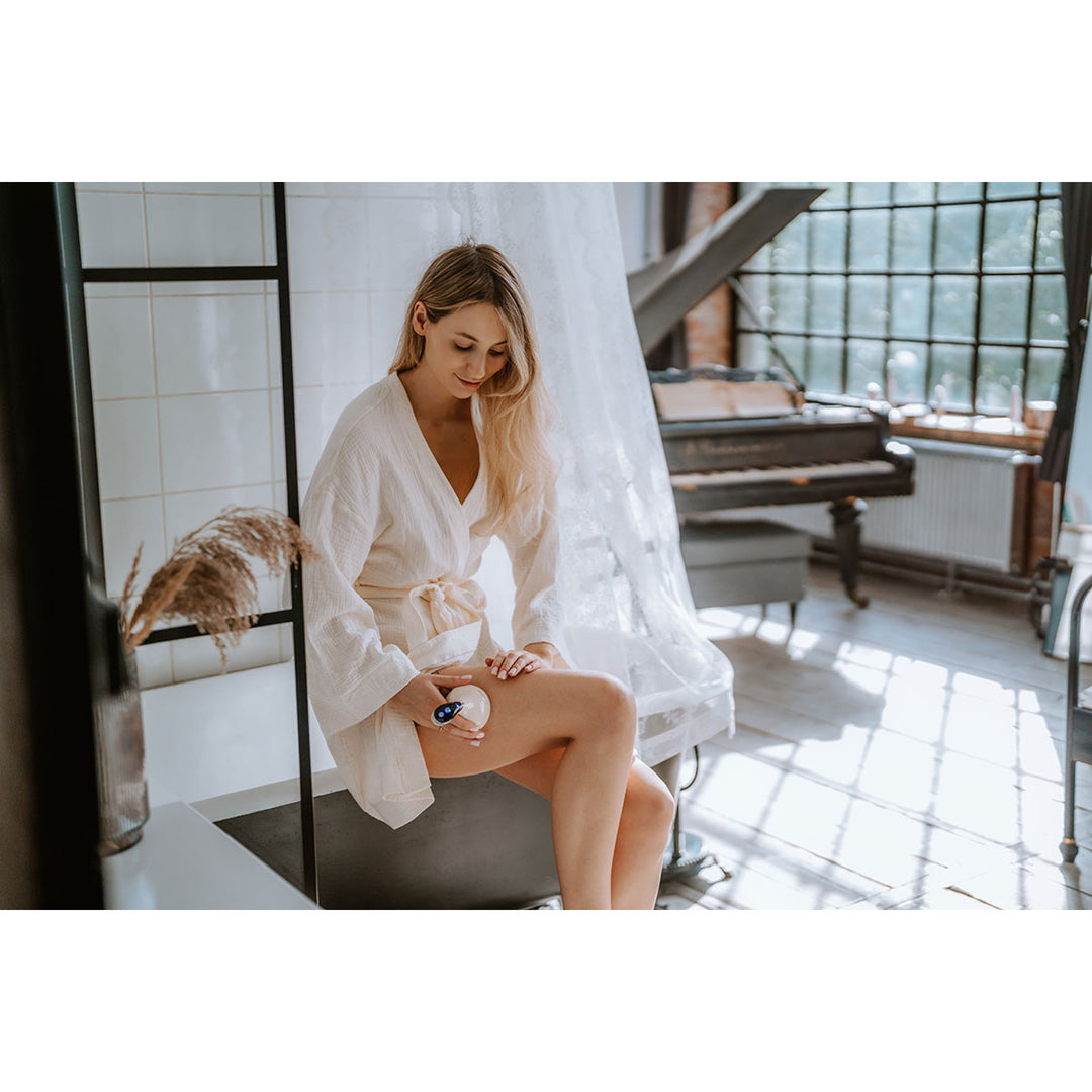 Kézi masszírozó karcsúsításhoz és feszesítéshez, cellulit elleni, RF, test kavitáció, EMS, bőrfelvarrás B-Booster Body