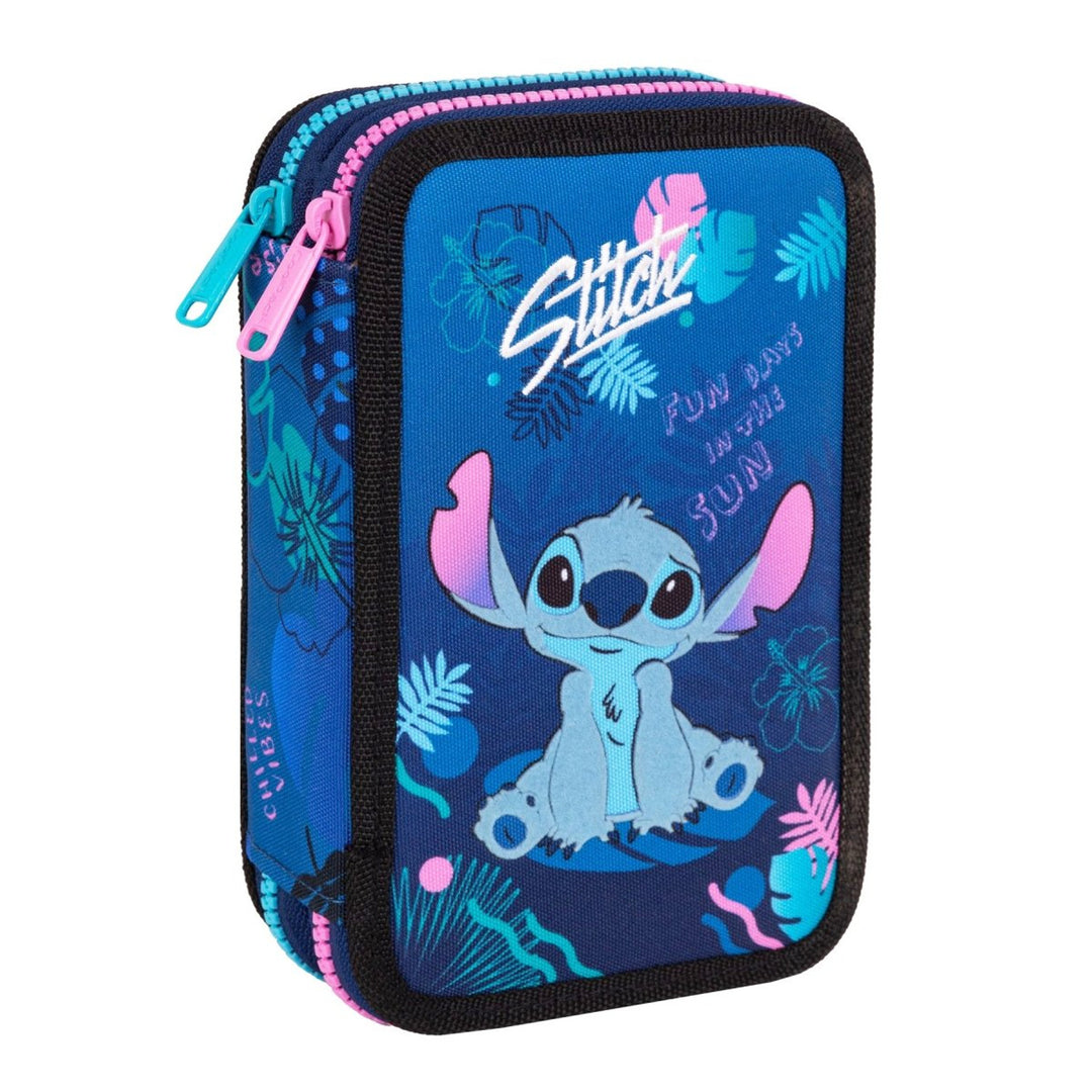 Coolpack tolltartó, kétrekeszes, tartozékokkal, Stitch, Jumper 2