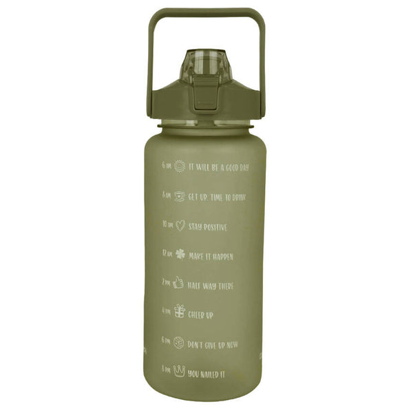 Bidon hűtőtáska, 2000ml, PETG, khaki, Cancan Z25012