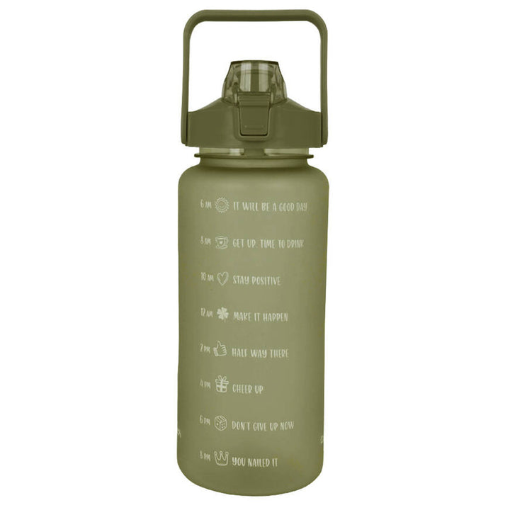 Bidon hűtőtáska, 2000ml, PETG, khaki, Cancan Z25012