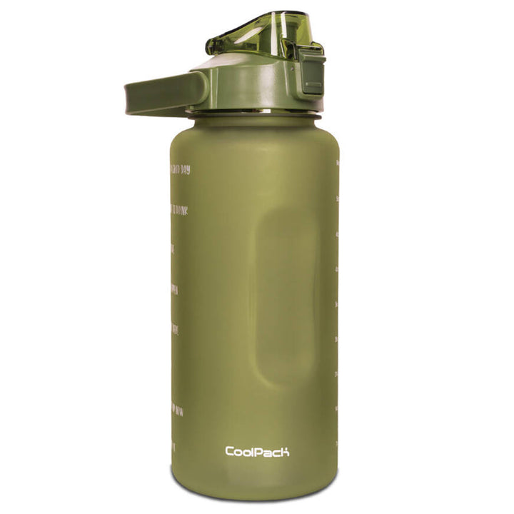 Bidon hűtőtáska, 2000ml, PETG, khaki, Cancan Z25012