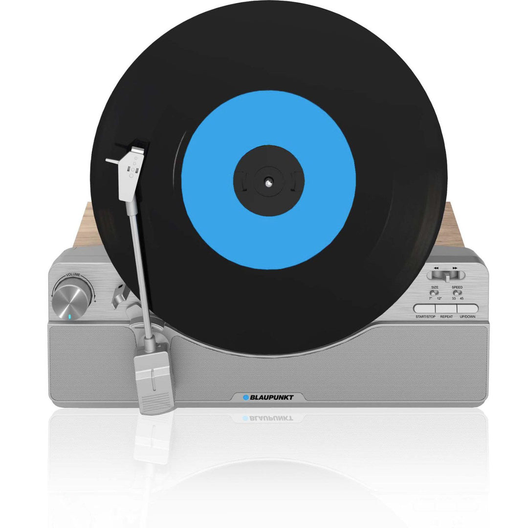 Blaupunkt Vertikális lemezjátszó, Bluetooth, 2x5W RMS, ezüst, VT100SL