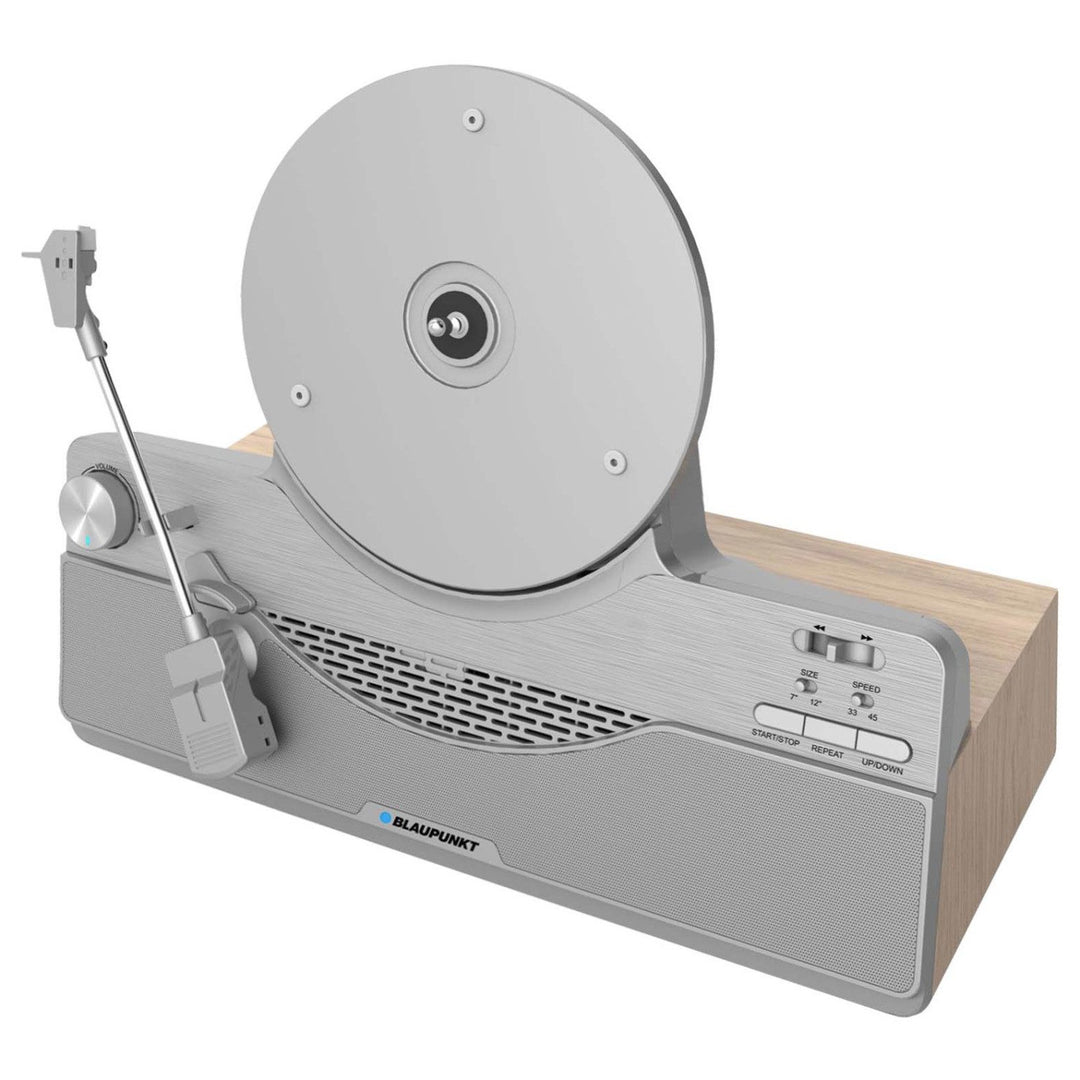 Blaupunkt Vertikális lemezjátszó, Bluetooth, 2x5W RMS, ezüst, VT100SL