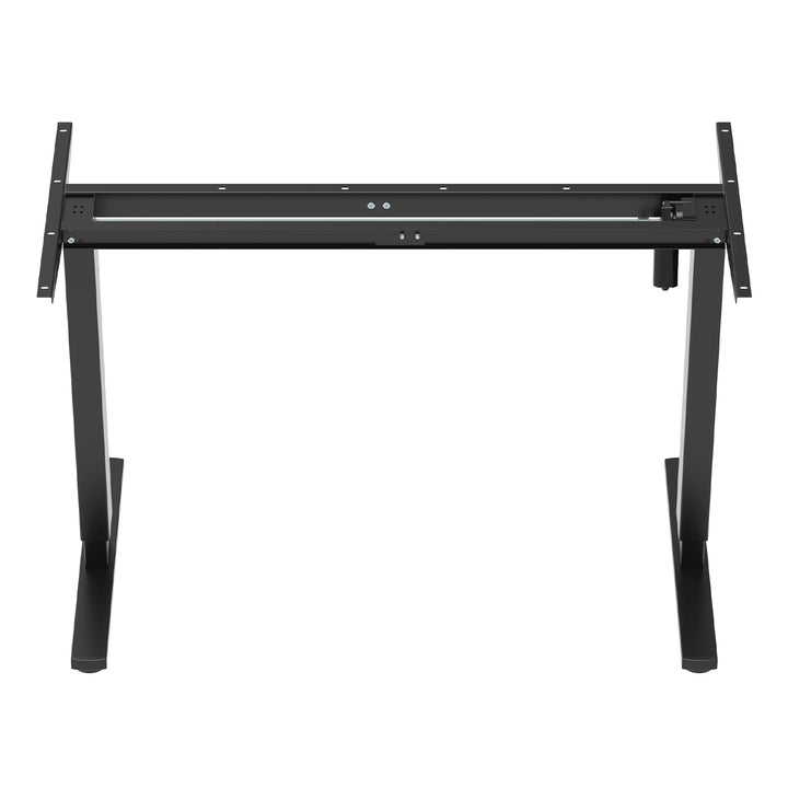 Ergo Office elektromosan állítható magasságú íróasztal, max. magasság 1160mm, max - 80 kg, asztallap nélkül, fekete, ER-400 B
