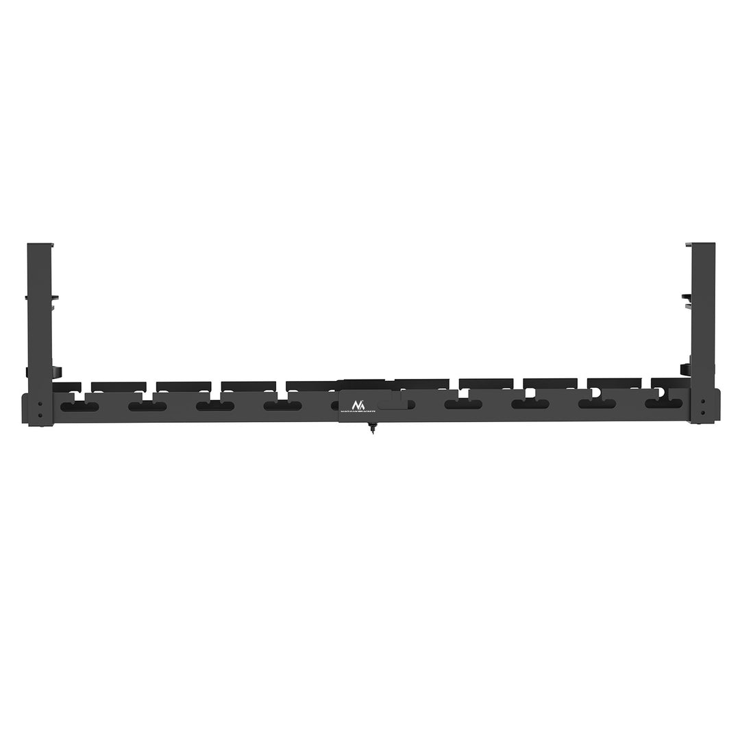Maclean asztal alatti kábelrendező, max. terhelés 5kg, max. 728mm, fekete, MC-103 B