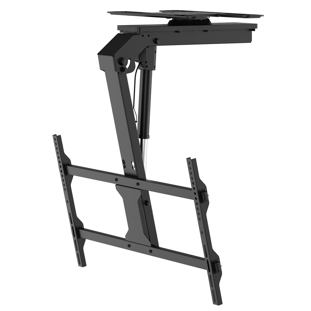Elektromos tartó Maclean TV-hez, mennyezetre, Tuya tartó, max. VESA 800x400, állítható +90°~-90°, 43-86" TV-hez, max. 45kg, MC-109 T
