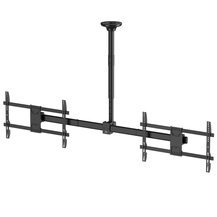 Maclean mennyezeti tartó két TV-hez, max. terhelés 2x40kg, 34-60", max VESA 600x400, MC-111 B