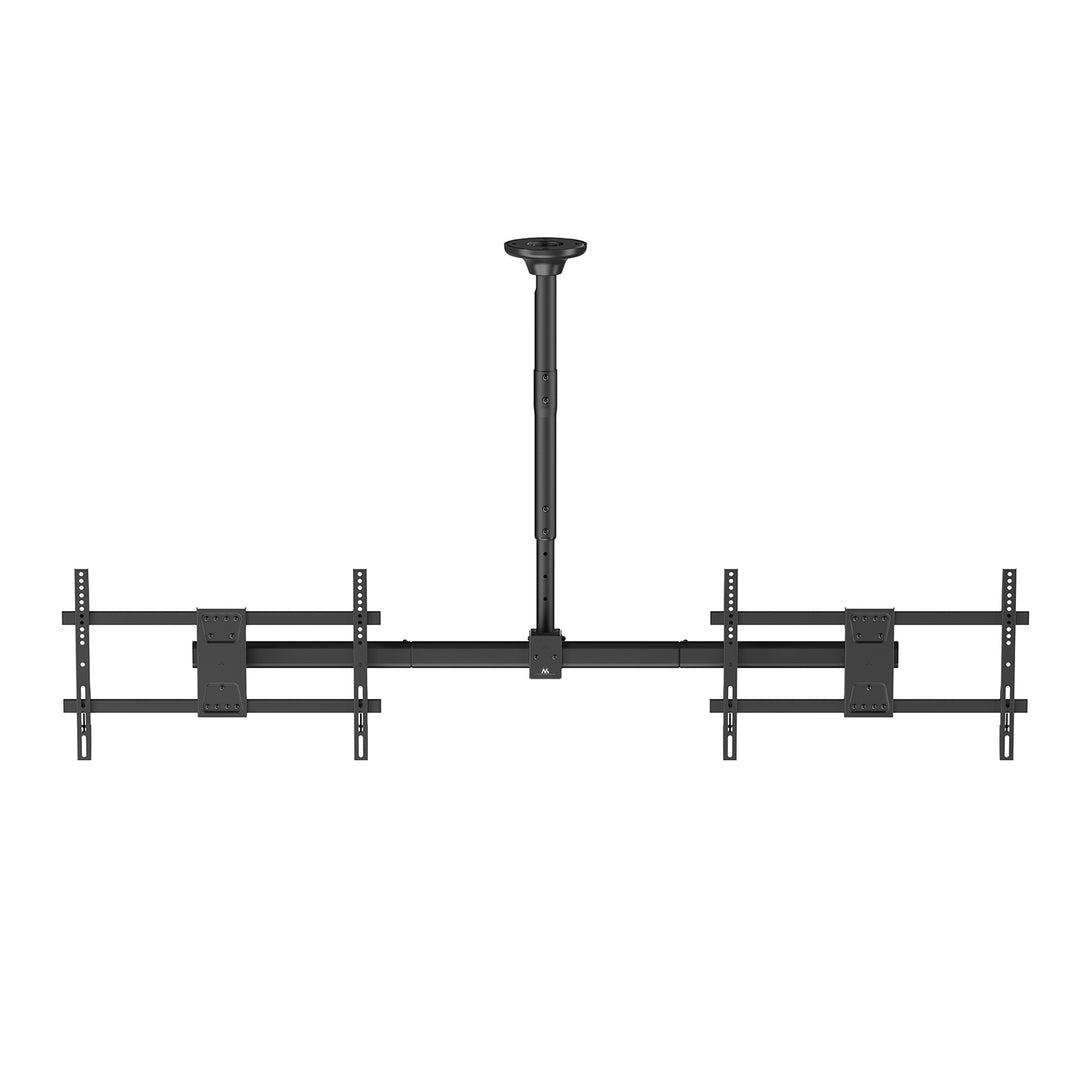 Maclean mennyezeti tartó két TV-hez, max. terhelés 2x40kg, 34-60", max VESA 600x400, MC-111 B
