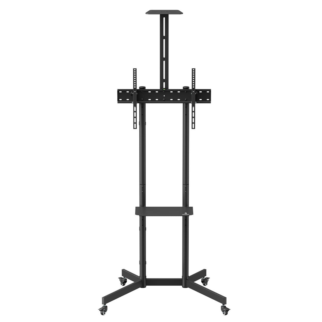 Maclean TV állvány / kocsi, kamera polc, kerekeken, 37-70", max. terhelés 45kg/5kg polc, max. VESA 600x400, MC-113 B