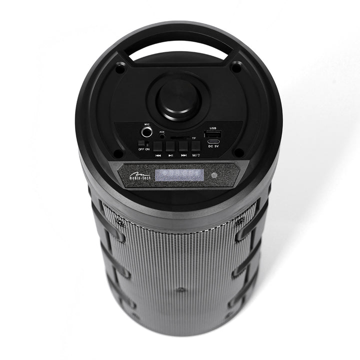 Media-Tech vezeték nélküli hangszóró, Bluetooth, karaoke, 1000W, fekete, MT3165