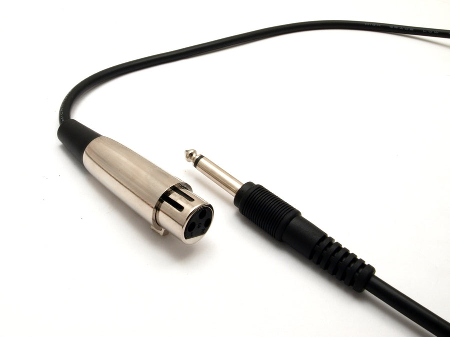 Dinamikus mikrofon Rebel DM-604 + tok, kábel XLR - Jack 6,3 mm
