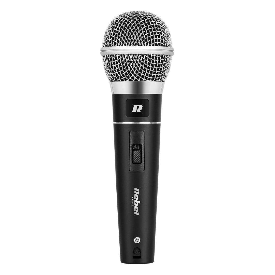Dinamikus mikrofon Rebel DM-604 + tok, kábel XLR - Jack 6,3 mm