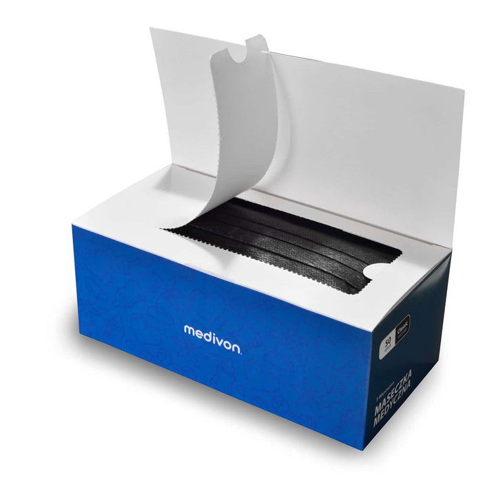Medivon MDV-4430 II. típusú vírusellenes sebészeti védőmaszk, 3 rétegű, 50 db