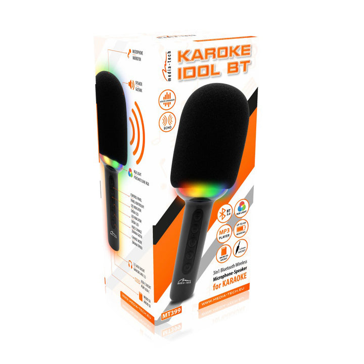 Karaoke mikrofon Bluetooth hangszóróval KARAOKE IDOL BT Media-Tech MT399